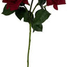 Select Real Touch Rose Spray Red 26" - Silk