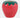 Sagebrook Red Strawberry Pencil Cup/Vase 4" - Vases Merchandise