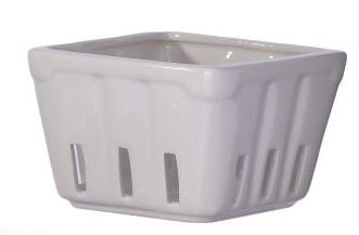 Resin Americana Quart Basket (3 Asst) 4" - Evergreen Home and Floral