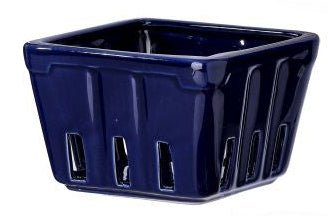 Resin Americana Quart Basket (3 Asst) 4" - Evergreen Home and Floral