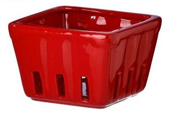 Resin Americana Quart Basket (3 Asst) 4" - Evergreen Home and Floral