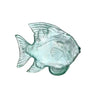 Regency Resin Clear Blue Tropical Fish Figurine 7" - Figurines Merchandise