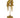 Deco Marché Resin Gold Parrot Sculpture 3" x 3" x 9" - Sculptures & Statues Merchandise