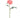 Allstate Rose Spray Coral 24.4" - Artificial Flowering Plants Silk