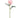 Allstate Rose Spray Peach 24.4" - Artificial Flowering Plants Silk