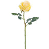 Allstate Rose Spray Yellow 24.4" - Artificial Flowering Plants Silk