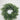 Le Fleur Ruscus Wreath Green 14" - Wreaths Silk