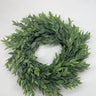 Le Fleur Ruscus Wreath Green 14" - Wreaths Silk