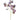 Select Silver Dollar Spray Plum 28" - Artificial Non-Flowering Plants Silk