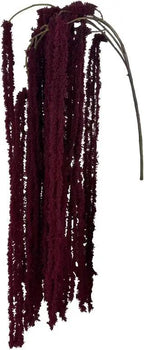 Select Soft Amaranthus Spray Burgundy 45" - Uncategorized Silk