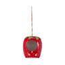 Sagebrook Strawberry Bird House/Feeder 6" - Birdhouses Merchandise