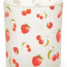 RAZ Strawberry/Cherry Pattern Container (2 Sizes) 3.75"-6" - Decorative Jars Merchandise