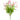Allstate Sweet Pea/Fern Bush Two-Tone Pink 20.5" - Artificial Flowering Plants Silk