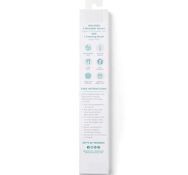 Swig Reusable Straw Set- Cloud Nine Glitter - Drinkware Merchandise