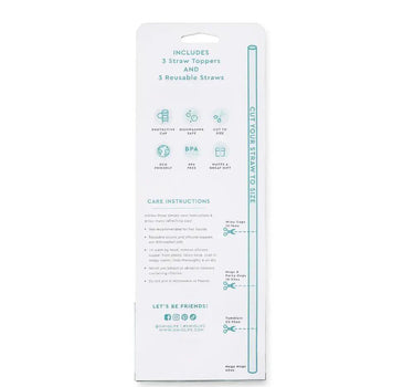 Swig Straw Topper Set- Ms Frost - Drinkware Merchandise