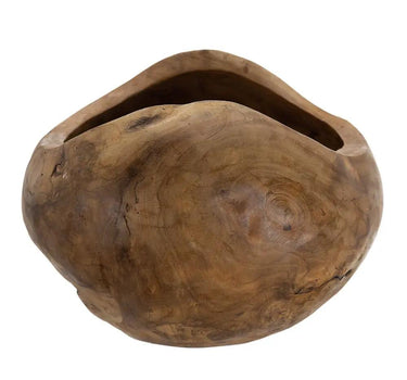 A&B Teak Bowl 12" x 11" - Decorative Bowls Merchandise
