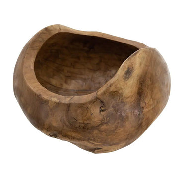 A&B Teak Bowl 12" x 11" - Decorative Bowls Merchandise