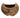 A&B Teak Bowl 12" x 11" - Decorative Bowls Merchandise