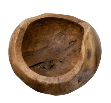 A&B Teak Bowl 12" x 11" - Decorative Bowls Merchandise