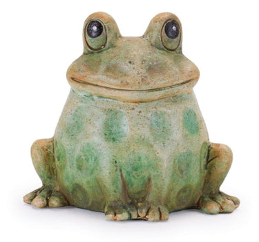 Terracotta Green Frog (2 Sizes) - Evergreen Home and Floral
