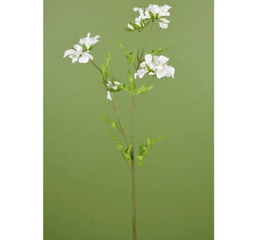 Direct Export Scabiosa Spray Cream 24" - Artificial Flowering Plants Silk