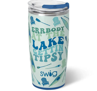 Swig Tumbler 22oz- Errbody At The Lake - Tumblers Merchandise