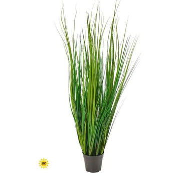 Regency UV Blade Grass in Pot 48" - Artificial Non-Flowering Plants Silk