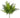 Greenhouse International UV Plastic Mini Maiden Hair Fern Bush 20.5"L - Artificial Non-Flowering Plants Silk