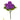 Regency UV Real Touch Geranium Bush Purple 17" - Silk