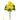 Regency UV Real Touch Geranium Bush Yellow 17" - Silk