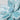 Velvet Poinsettia Stem, light blue silk petals with beaded trim, Direct Export