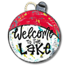 DK Designs "Welcome To The Lake" Bobber Door Hanger - Decor Merchandise