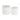 A&B White Ceramic Geometric Planter (2 Sizes) 6-7" - Uncategorized Merchandise