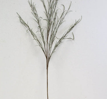 Supreme Willow Leaf Spray Green 37" - Artificial Non-Flowering Plants Silk