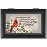 "Wings of a Cardinal" Music Box - Evergreen Home and Floral