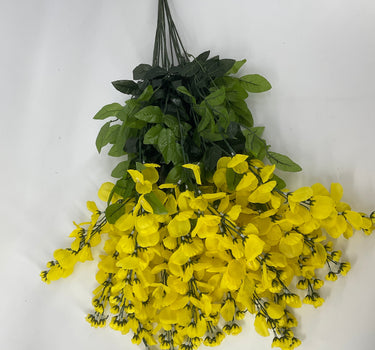 Wisteria Hanging Bush Yellow - Evergreen Home and Floral