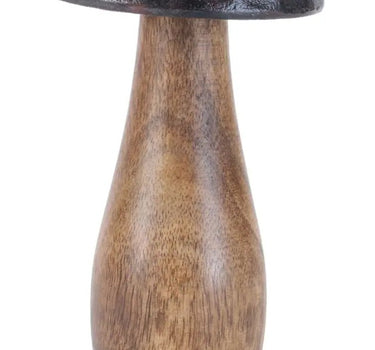 Melrose Wood/Aluminum Mushrooms (3 Sizes) - Uncategorized Merchandise