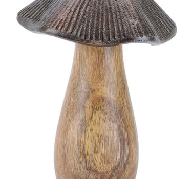 Melrose Wood/Aluminum Mushrooms (3 Sizes) - Uncategorized Merchandise