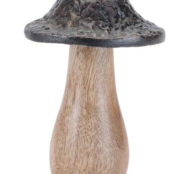 Melrose Wood/Aluminum Mushrooms (3 Sizes) - Uncategorized Merchandise