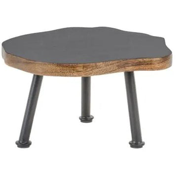Melrose Wood/Iron Pedestal Riser (3 Sizes) - Uncategorized Merchandise